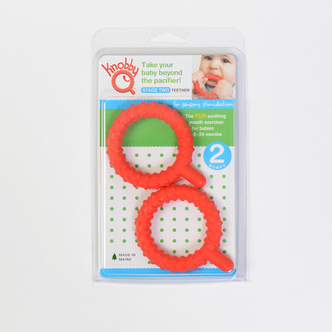 Chewy Tubes Sensory Dipper, Red 